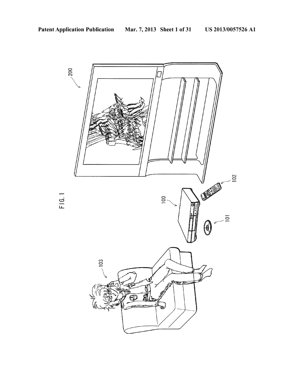 GENERATING DEVICE, DISPLAY DEVICE, PLAYBACK DEVICE, GLASSES - diagram, schematic, and image 02