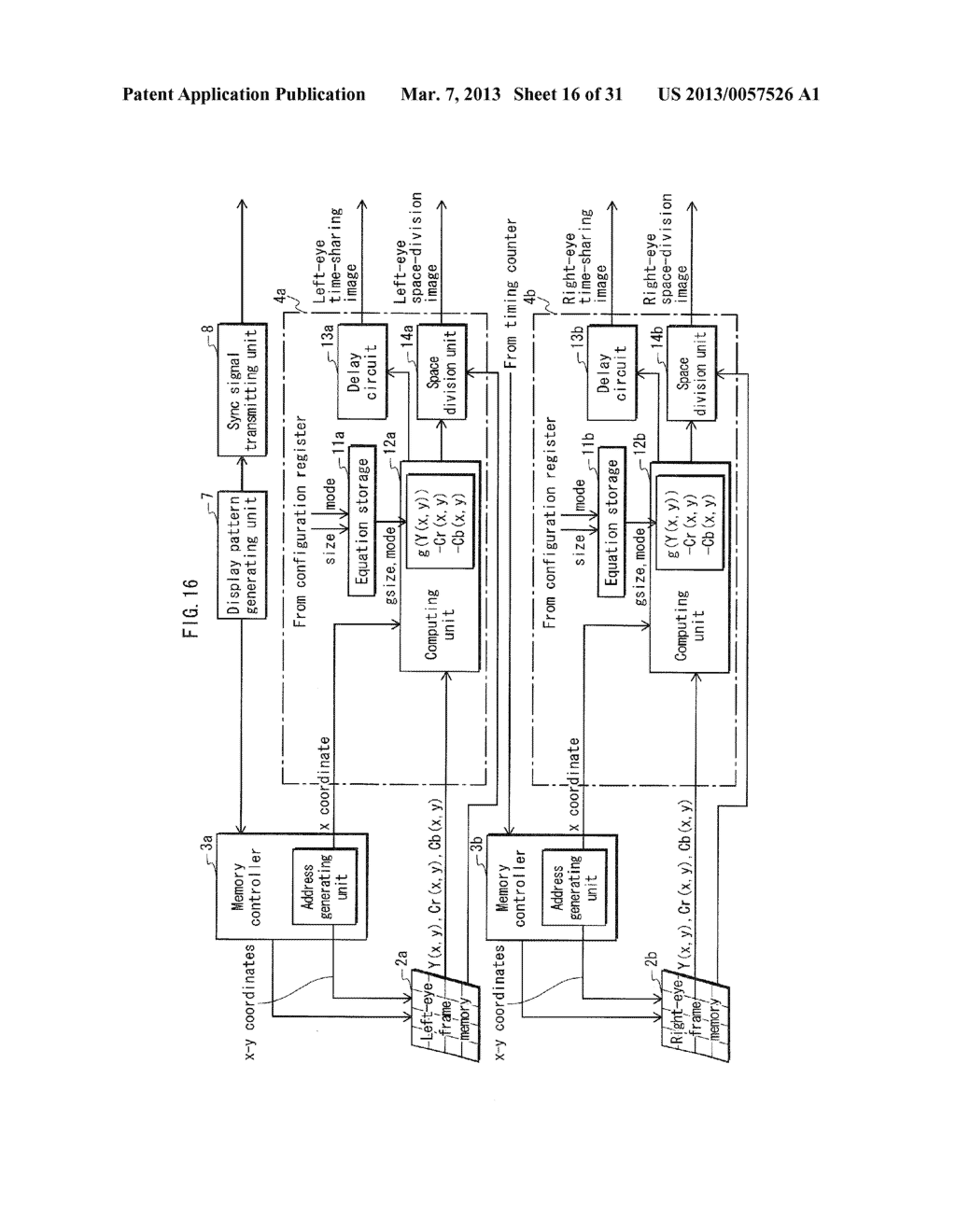 GENERATING DEVICE, DISPLAY DEVICE, PLAYBACK DEVICE, GLASSES - diagram, schematic, and image 17