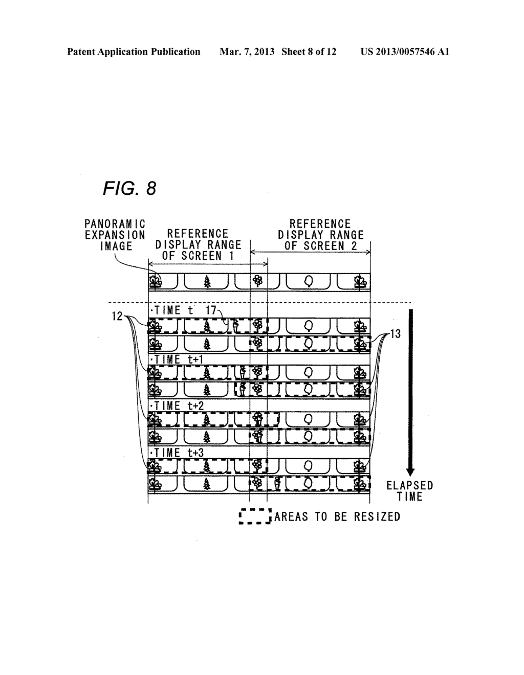 PANORAMIC EXPANSION IMAGE DISPLAY DEVICE AND METHOD OF DISPLAYING     PANORAMIC EXPANSION IMAGE - diagram, schematic, and image 09