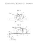 IMAGE ERASING APPARATUS FOR ERASING IMAGE ON SHEET WHILE CARRYING SHEET diagram and image