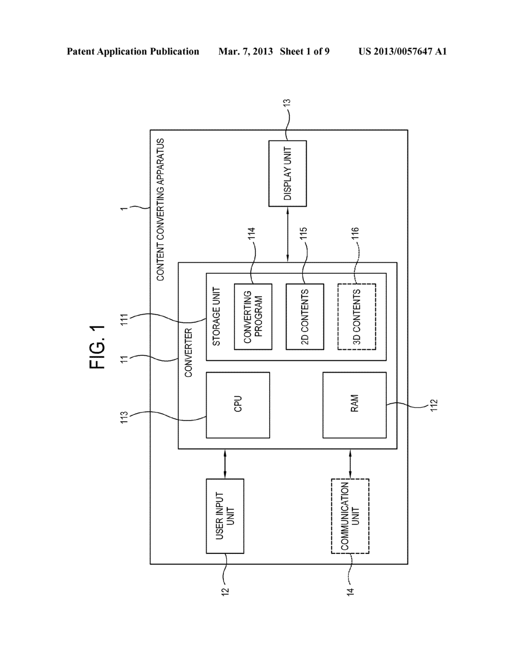 APPARATUS AND METHOD FOR CONVERTING 2D CONTENT INTO 3D CONTENT - diagram, schematic, and image 02