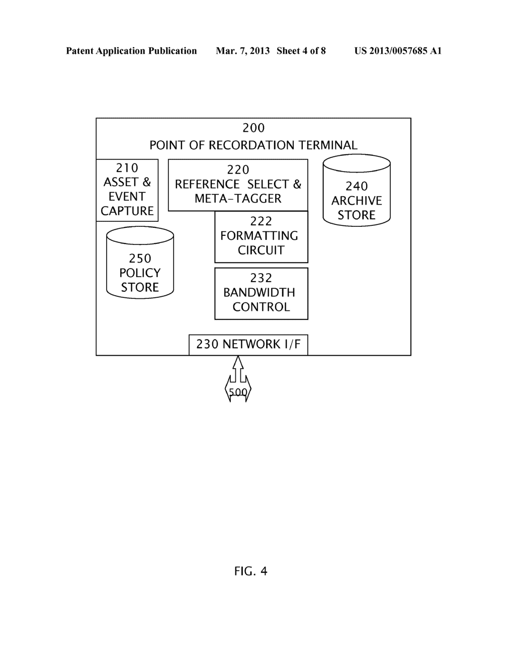 Generating and storing an asset at a PORT apparatus - diagram, schematic, and image 05