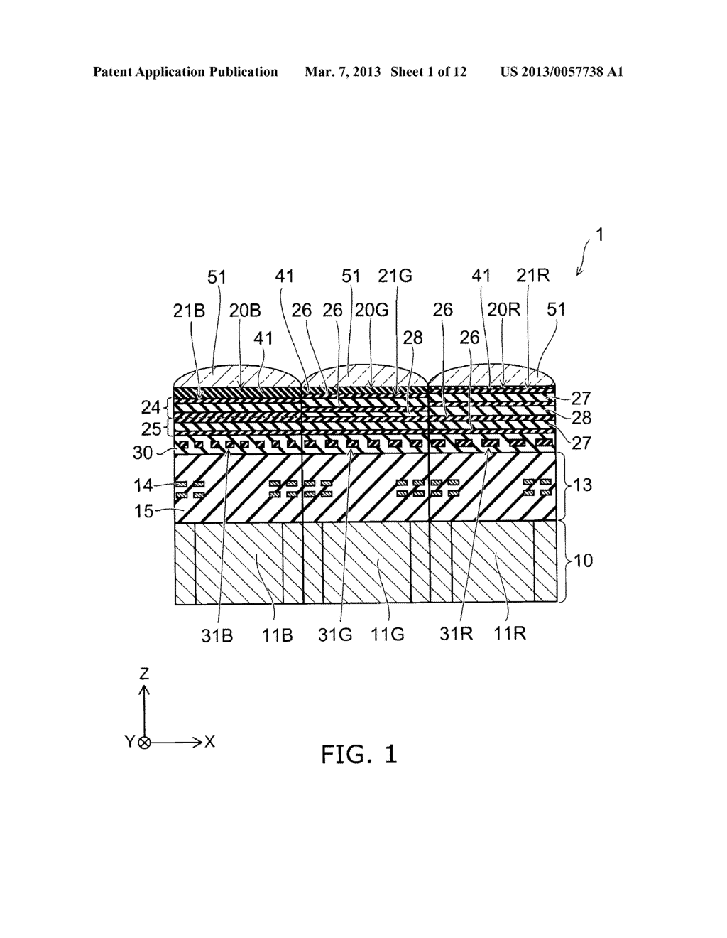 SOLID-STATE IMAGING ELEMENT - diagram, schematic, and image 02