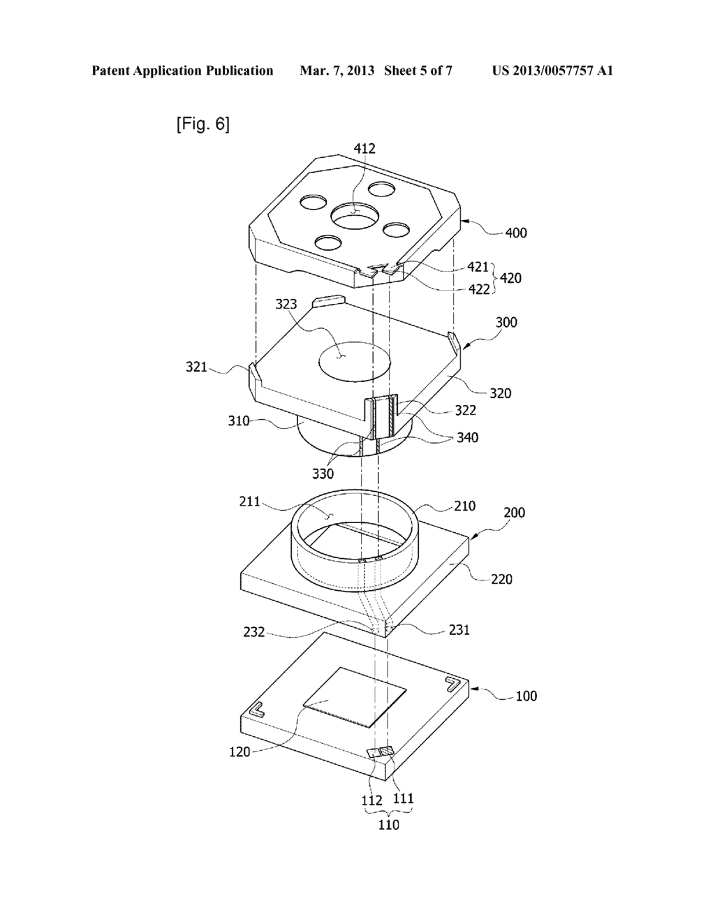 CAMERA MODULE HAVING MEMS ACTUATOR, CONNECTING METHOD FOR SHUTTER COIL OF     CAMERA MODULE AND CAMERA MODULE MANUFACTURED BY THE SAME METHOD - diagram, schematic, and image 06