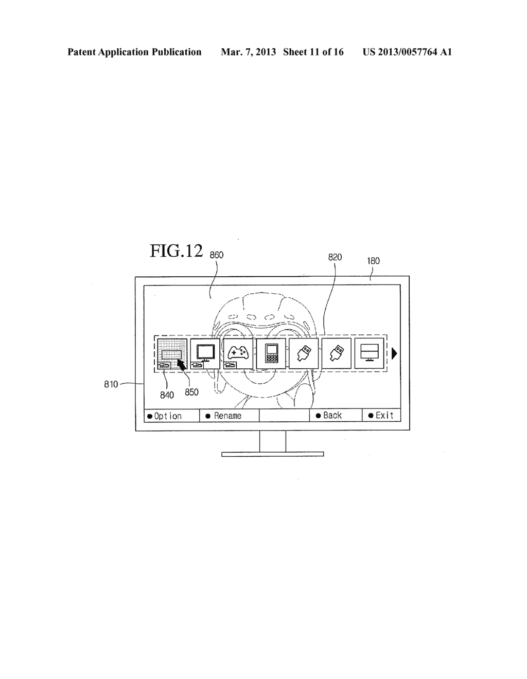 METHOD OF PROVIDING EXTERNAL DEVICE LIST AND IMAGE DISPLAY DEVICE - diagram, schematic, and image 12