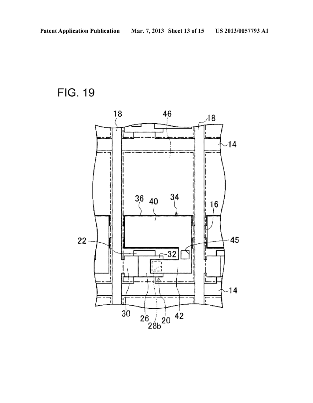 THIN-FILM TRANSISTOR SUBSTRATE AND LIQUID-CRYSTAL DISPLAY DEVICE PROVIDED     WITH THE SAME - diagram, schematic, and image 14