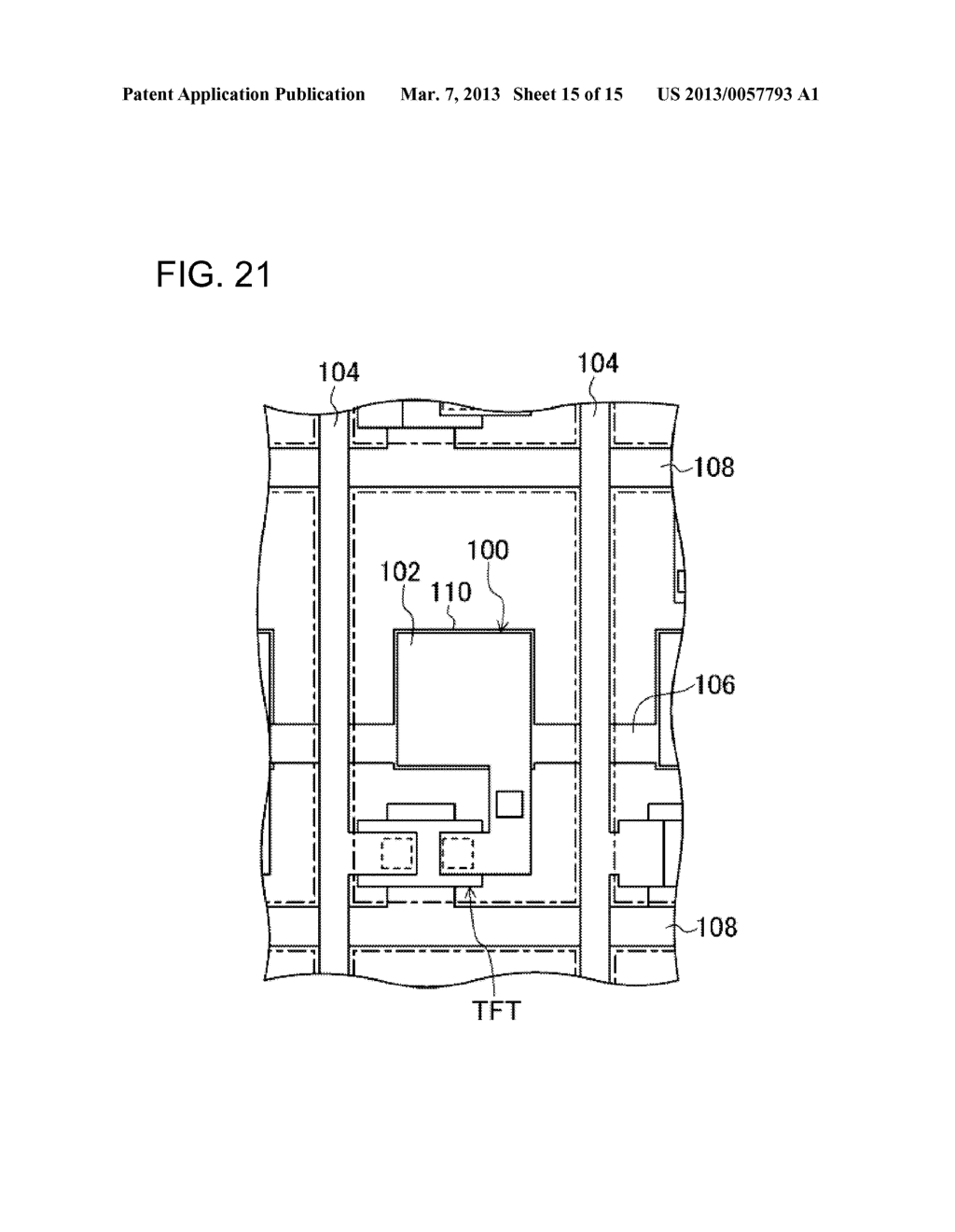 THIN-FILM TRANSISTOR SUBSTRATE AND LIQUID-CRYSTAL DISPLAY DEVICE PROVIDED     WITH THE SAME - diagram, schematic, and image 16