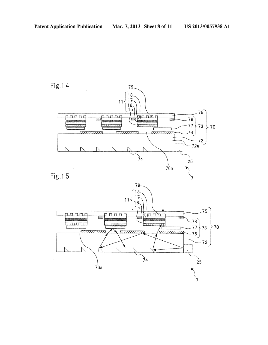 DISPLAY ELEMENT, DISPLAY DEVICE, AND PROJECTION DISPLAY DEVICE - diagram, schematic, and image 09