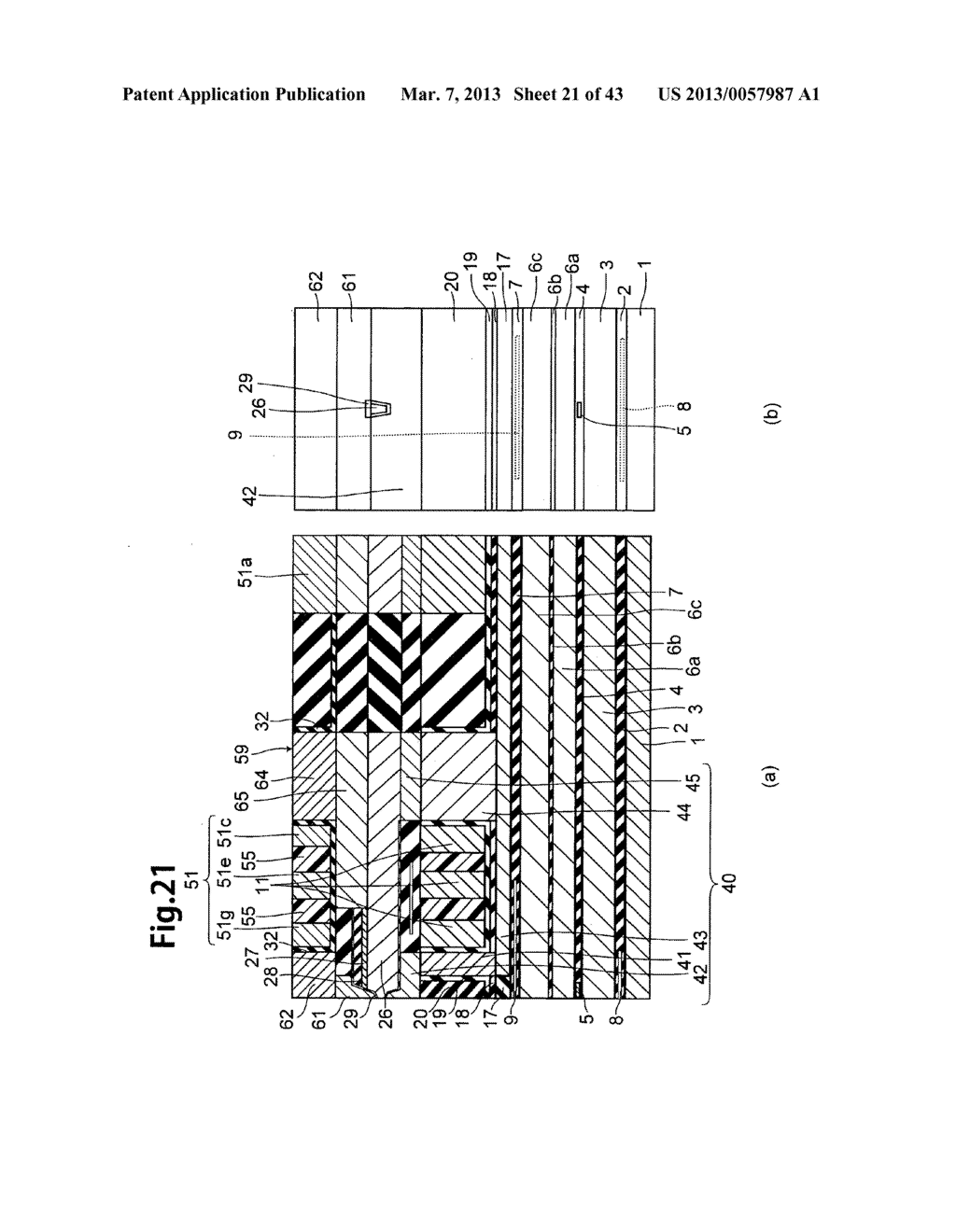 THIN-FILM MAGNETIC HEAD, METHOD OF MANUFACTURING THE SAME, HEAD GIMBAL     ASSEMBLY, AND HARD DISK DRIVE - diagram, schematic, and image 22