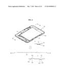 MOBILE TERMINAL WITH WATERPROOF SHEET AND MANUFACTURING METHOD diagram and image