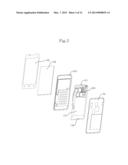 PORTABLE TERMINAL WITH A COOLING STRUCTURE diagram and image