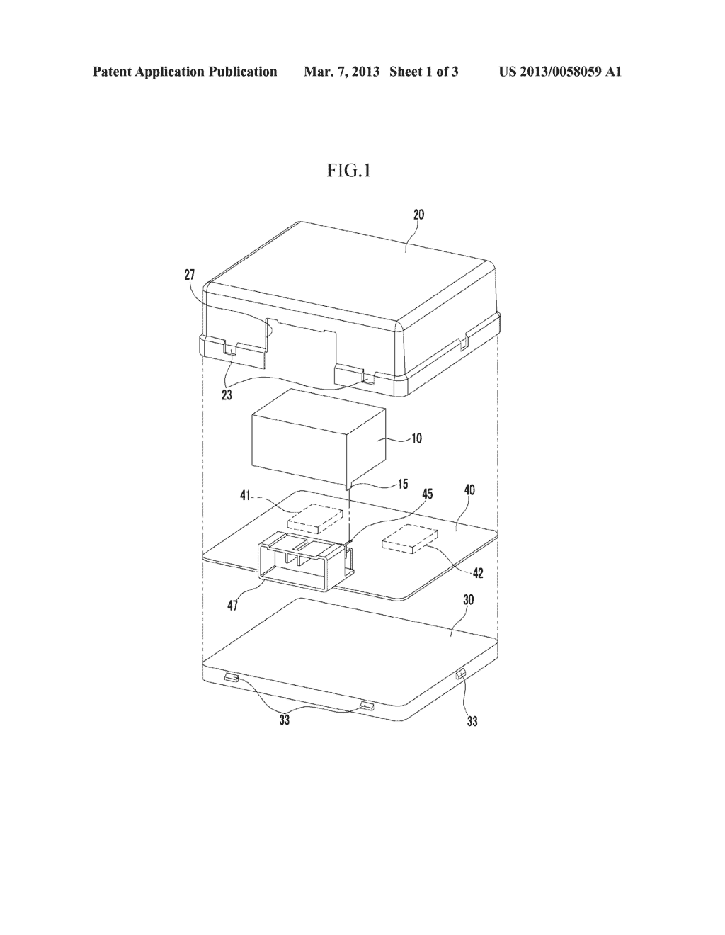 ELECTROMAGNETIC WAVE SHIELDING CASE - diagram, schematic, and image 02