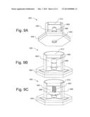 ILLUMINATION DEVICE WITH LIGHT EMITTING DIODES AND MOVABLE LIGHT     ADJUSTMENT MEMBER diagram and image