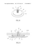 LED MODULE FIXING STRUCUTRE diagram and image