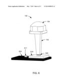 SINGLE PIECE LIGHT GUIDE HAVING LIGHT ROD AND LENS diagram and image