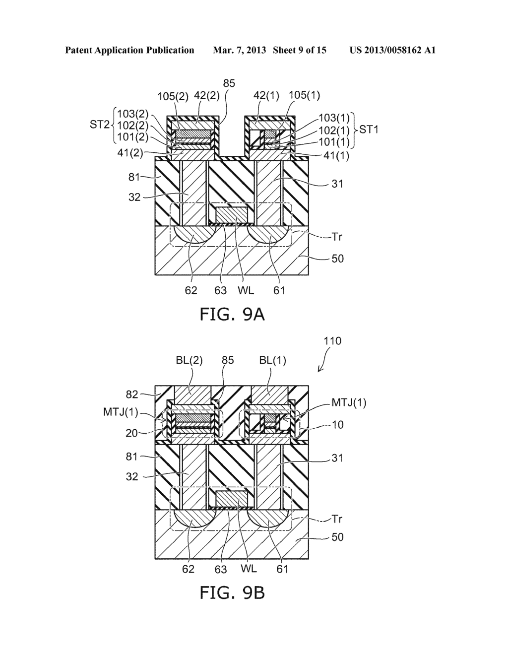 MEMORY DEVICE AND METHOD FOR MANUFACTURING THE SAME - diagram, schematic, and image 10