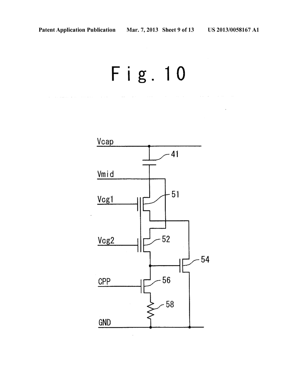 SEMICONDUCTOR DEVICE USING CHARGE PUMP CIRCUIT - diagram, schematic, and image 10