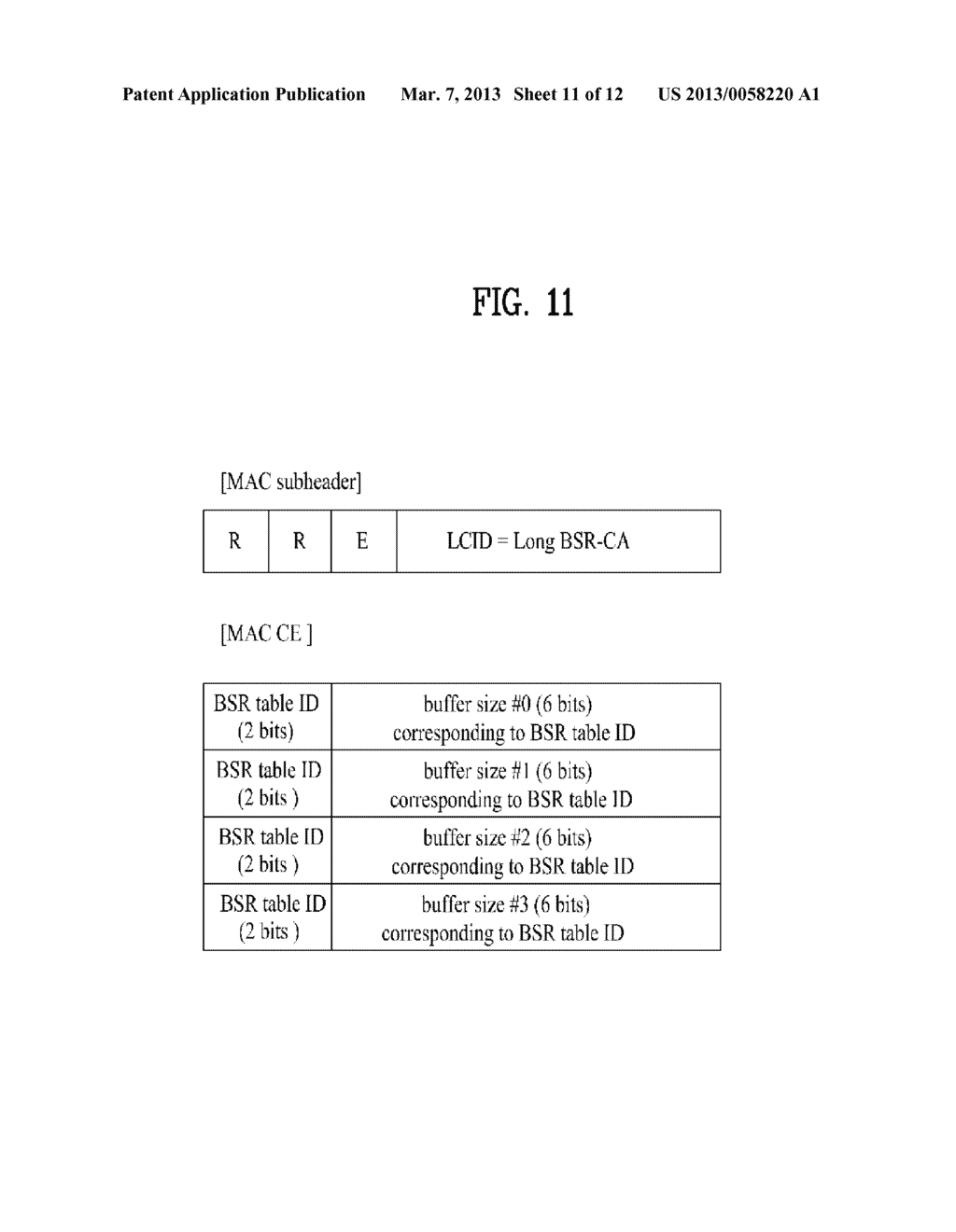 METHOD FOR TRANSMITTING BUFFER STATUS REPORT FROM TERMINAL IN WIRELESS     COMMUNICATION SYSTEM AND APPARATUS THEREFOR - diagram, schematic, and image 12