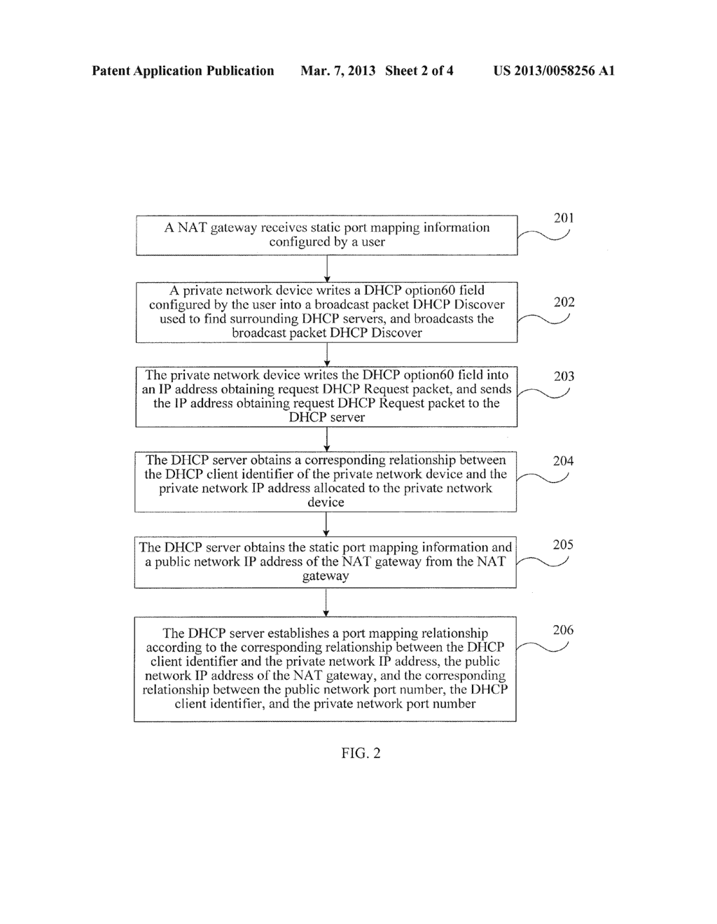 PORT MAPPING METHOD AND APPARATUS, AND COMMUNICATION SYSTEM - diagram, schematic, and image 03