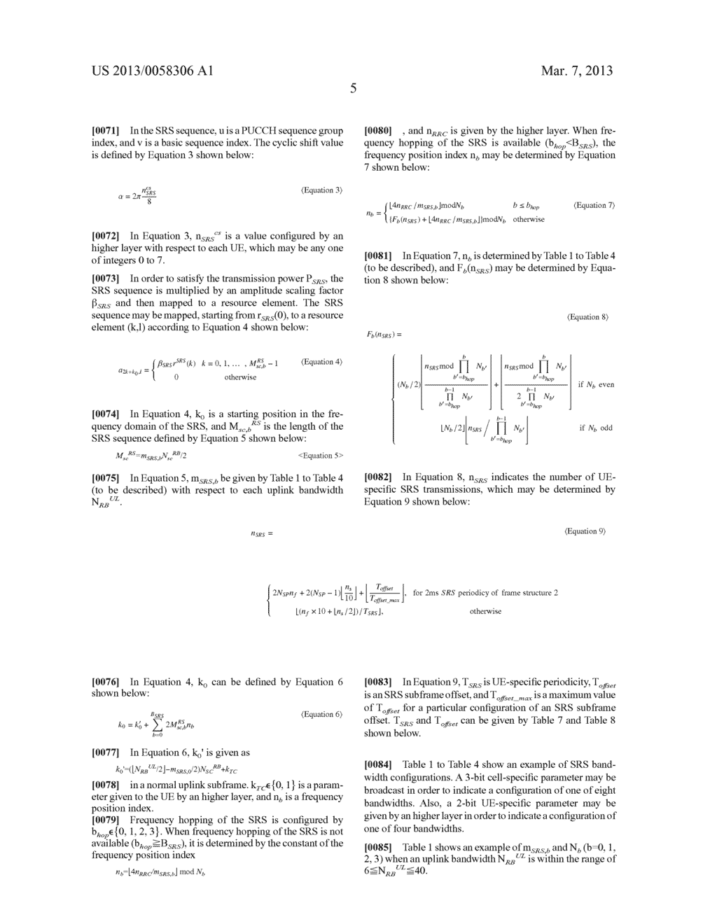 METHOD AND APPARATUS FOR TRANSMITTING APERIODIC SOUNDING REFERENCE SIGNAL     IN WIRELESS COMMUNICATION SYSTEM - diagram, schematic, and image 10