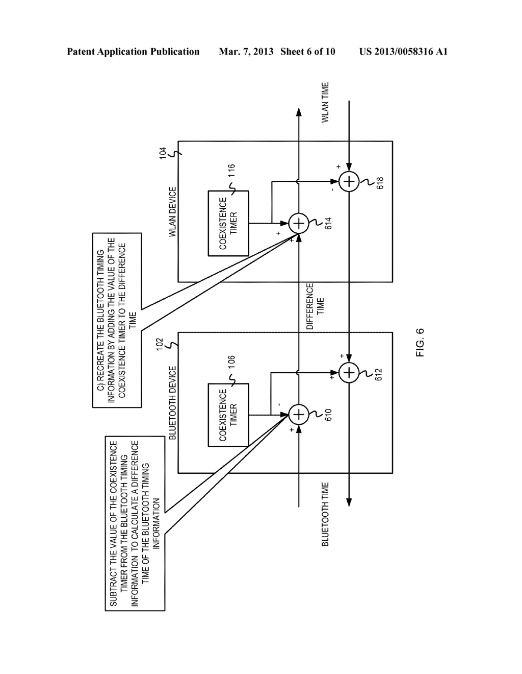 COEXISTENCE TIMER MECHANISM FOR WIRELESS COMMUNICATION SYSTEMS - diagram, schematic, and image 07