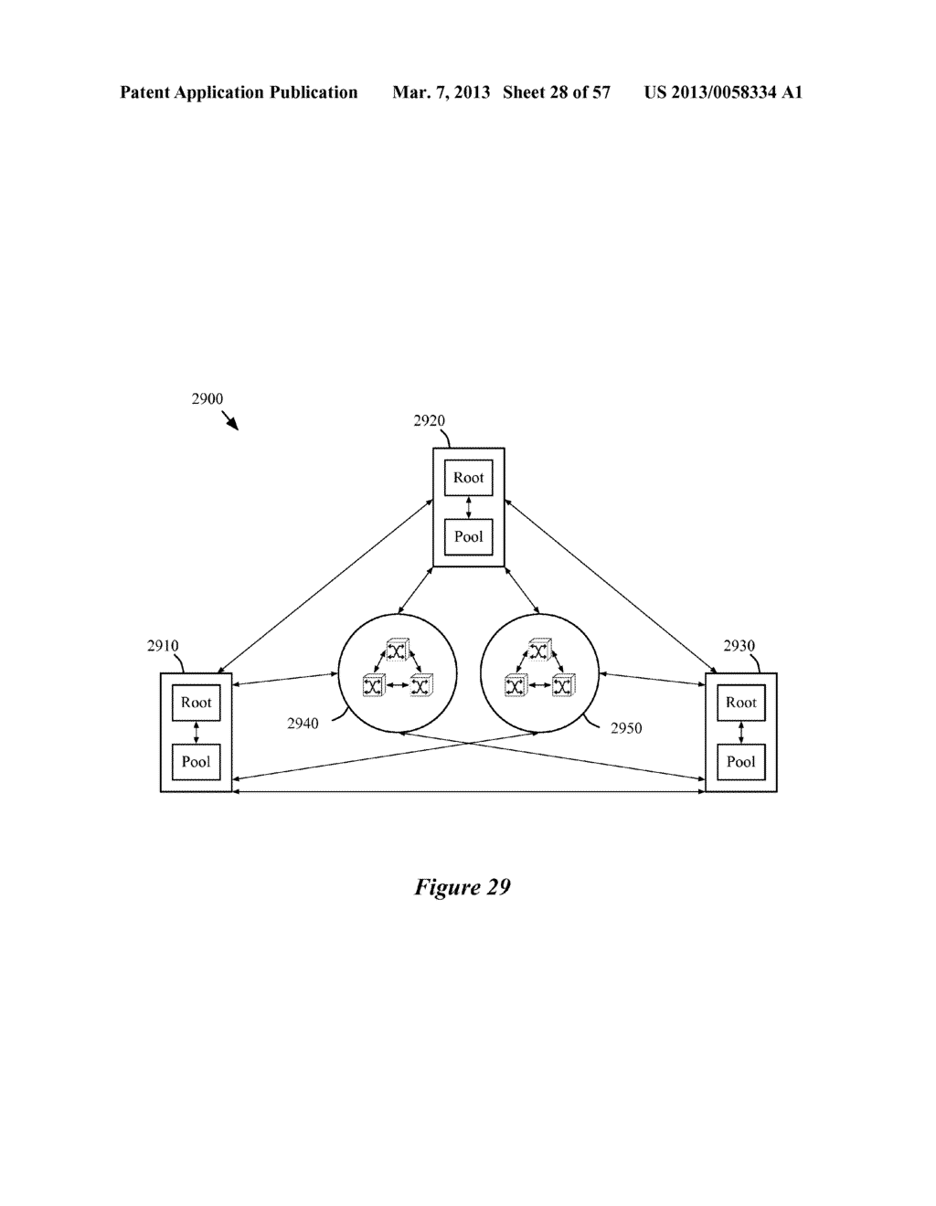 PACKET PROCESSING IN A NETWORK WITH HIERARCHICAL MANAGED SWITCHING     ELEMENTS - diagram, schematic, and image 29