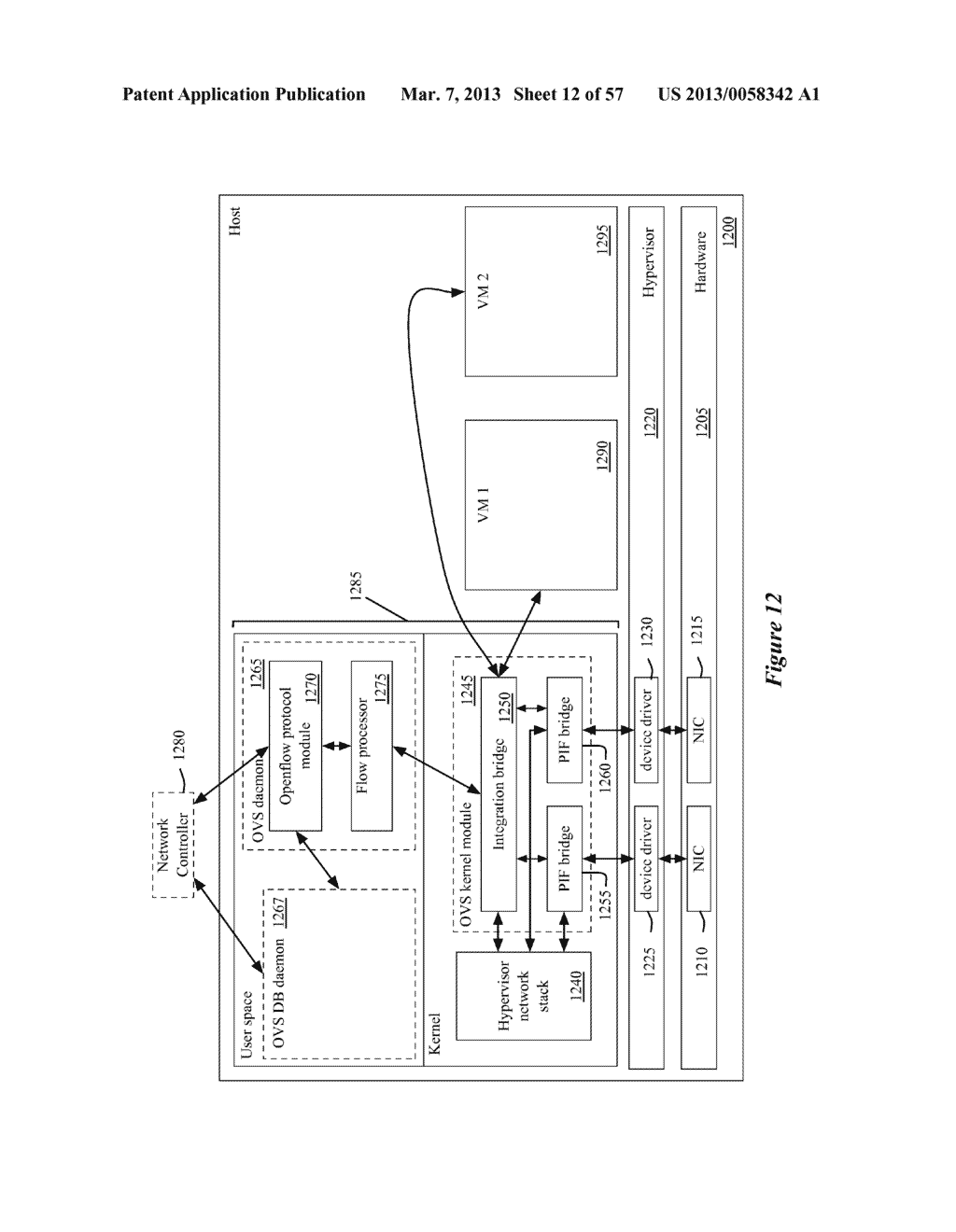 LOGICAL PACKET PROCESSING PIPELINE THAT RETAINS STATE INFORMATION TO     EFFECTUATE EFFICIENT PROCESSING OF PACKETS - diagram, schematic, and image 13