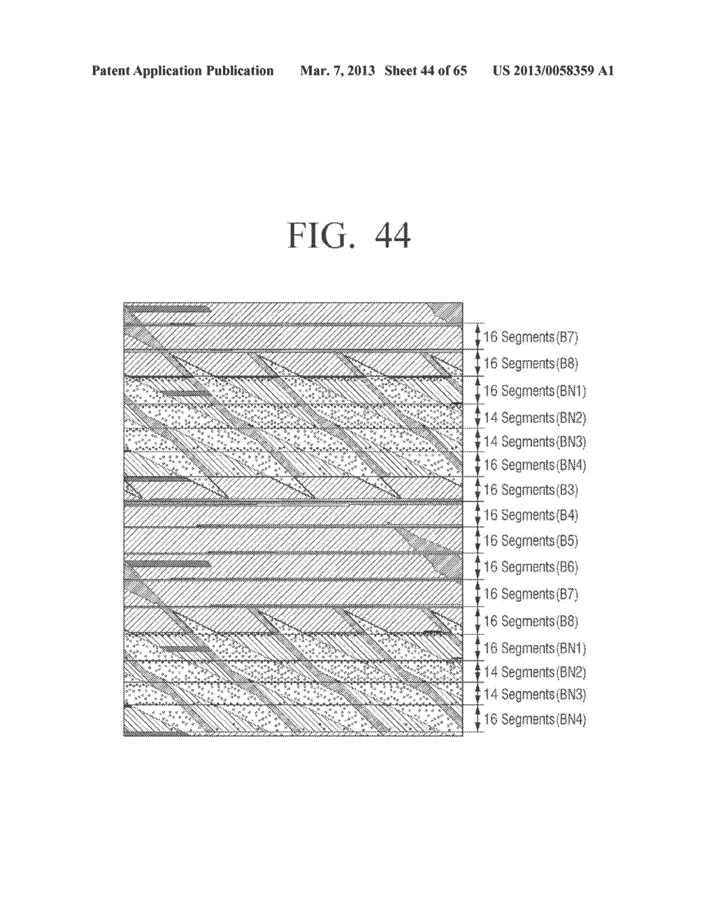 DIGITAL BROADCAST TRANSMITTER, DIGITAL BROADCAST RECEIVER, AND METHOD FOR     CONSTRUCTING AND PROCESSING STREAMS FOR SAME - diagram, schematic, and image 45