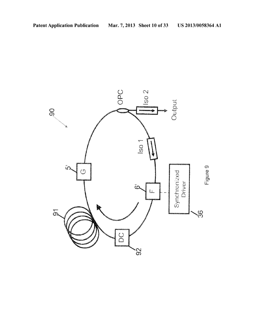 FOURIER DOMAIN MODE LOCKING: METHOD AND APPARATUS FOR CONTROL AND IMPROVED     PERFORMANCE - diagram, schematic, and image 11