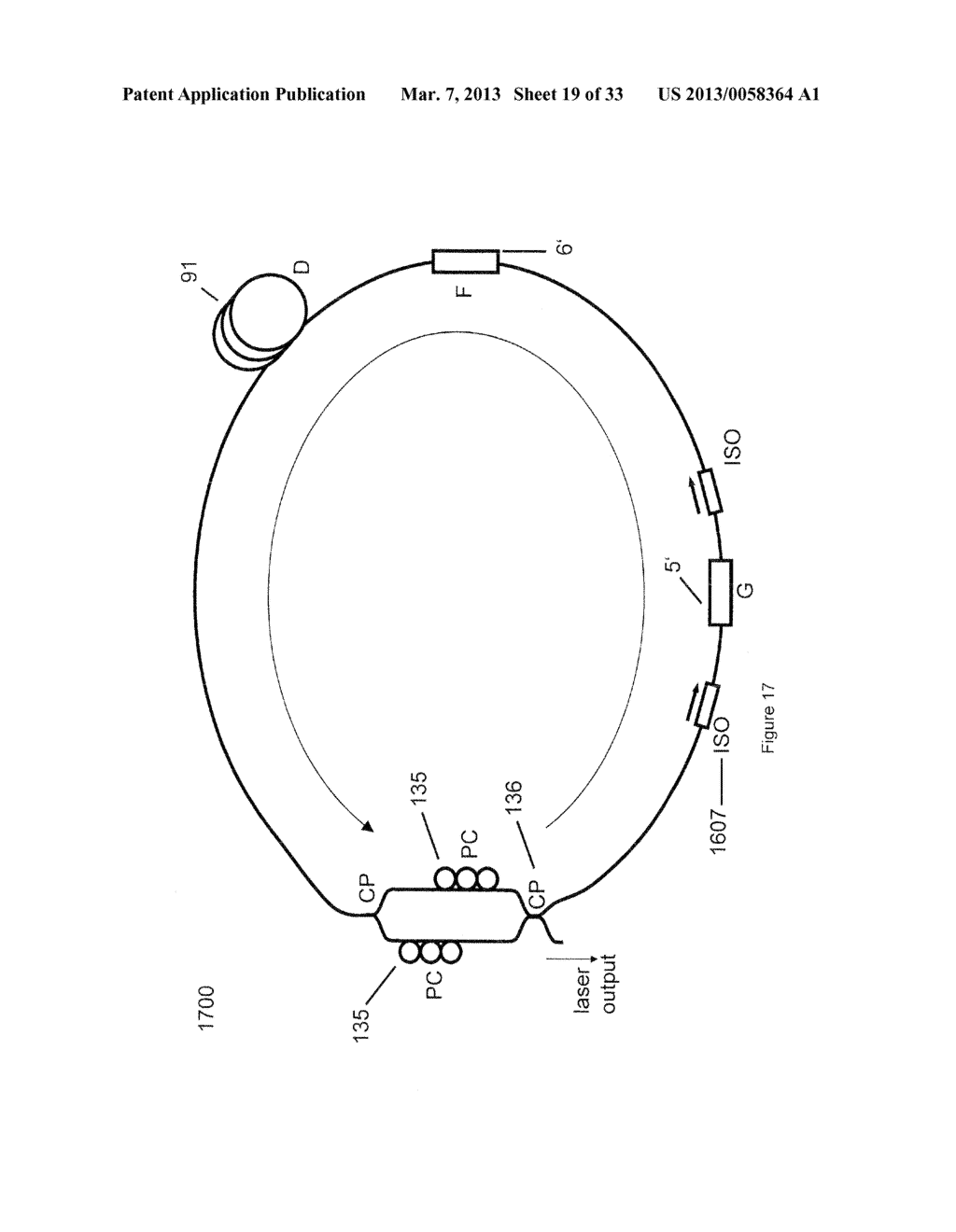 FOURIER DOMAIN MODE LOCKING: METHOD AND APPARATUS FOR CONTROL AND IMPROVED     PERFORMANCE - diagram, schematic, and image 20