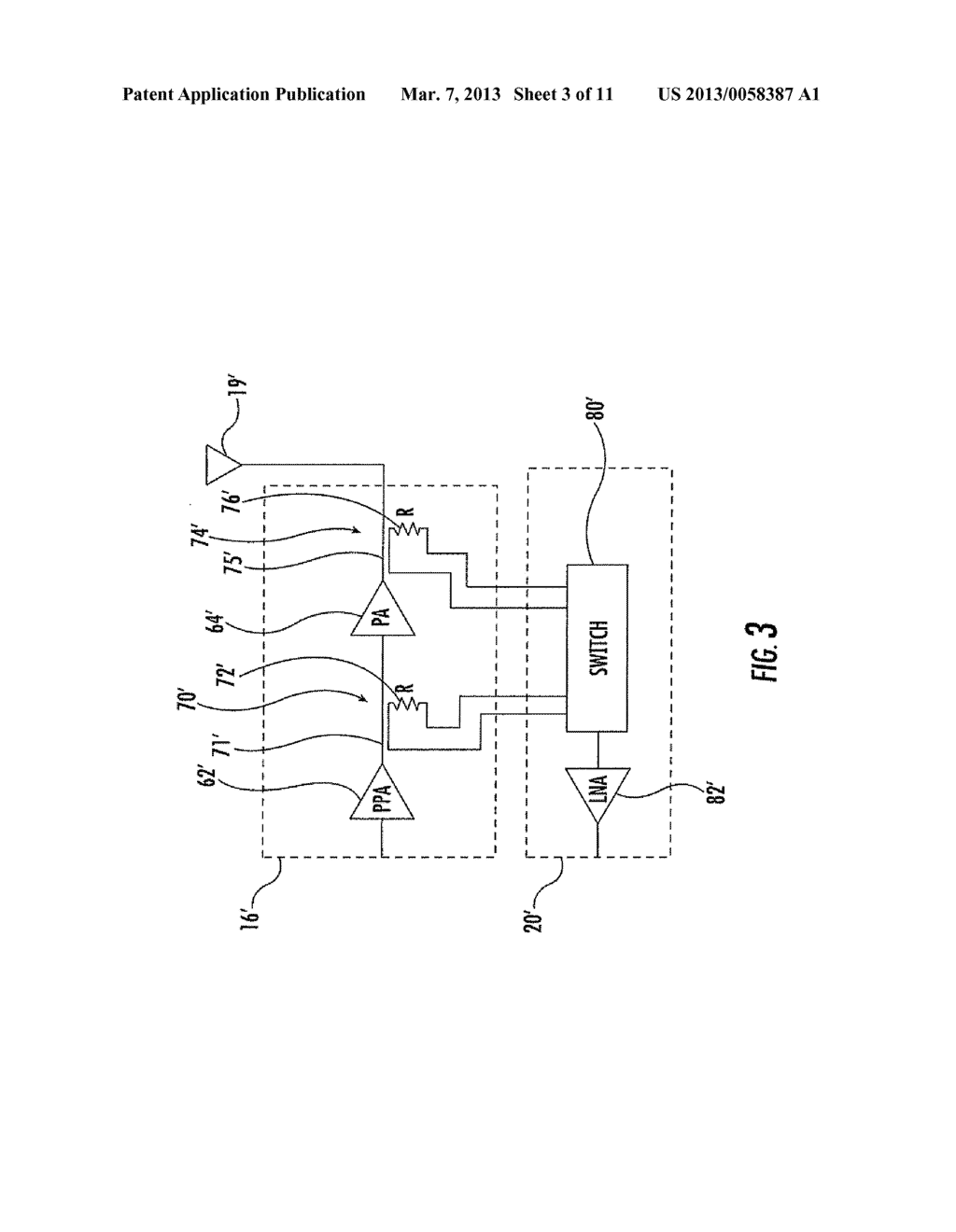 WIRELESS COMMUNICATIONS DEVICE WITH PERFORMANCE MONITORING AND ASSOCIATED     METHODS - diagram, schematic, and image 04