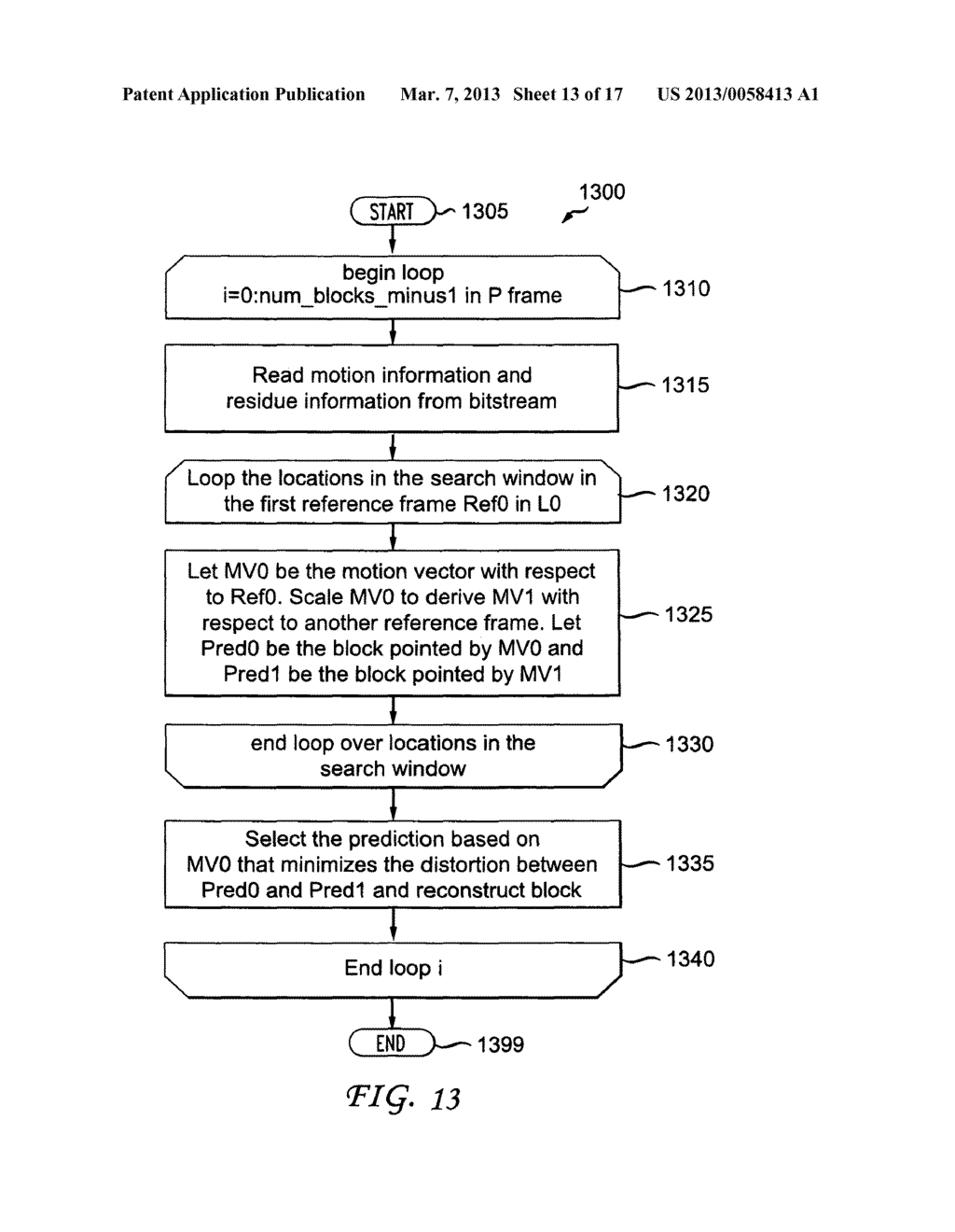 METHODS AND APPARATUS FOR UNI-PREDICTION OF SELF-DERIVATION OF MOTION     ESTIMATION - diagram, schematic, and image 14