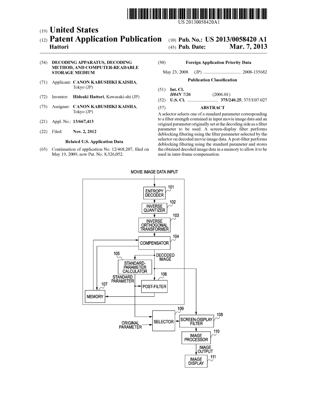 DECODING APPARATUS, DECODING METHOD, AND COMPUTER-READABLE STORAGE MEDIUM - diagram, schematic, and image 01