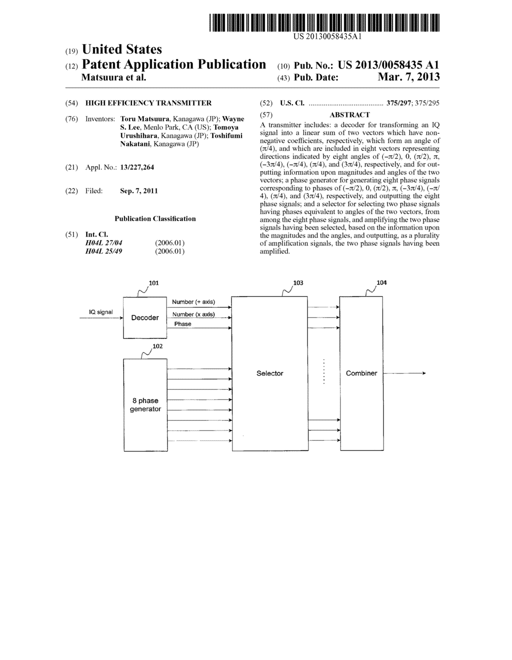 HIGH EFFICIENCY TRANSMITTER - diagram, schematic, and image 01