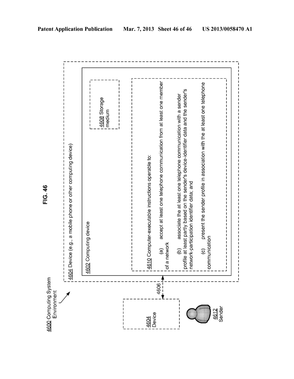 Computational systems and methods for identifying a communications partner - diagram, schematic, and image 47