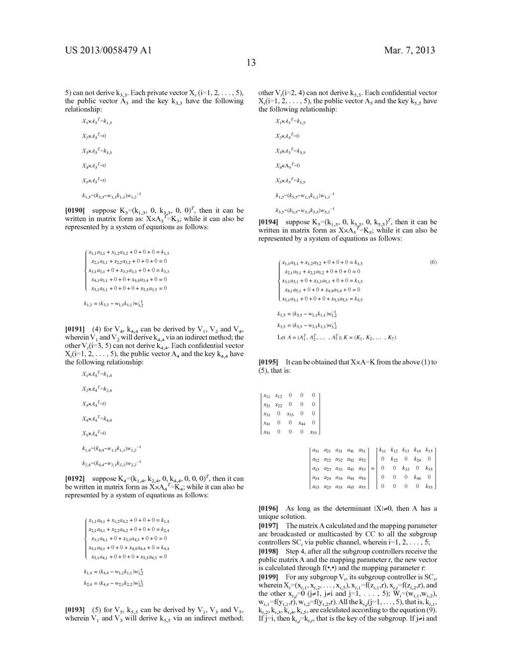 HIERARCHICAL GROUP KEY MANAGEMENT APPROACH BASED ON LINEAR GEOMETRY - diagram, schematic, and image 24