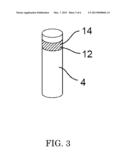 METHOD OF MANUFACTURING BEARING DEVICE COMPONENT COATED WITH     PHOTOLUMINESCENCE MATERIAL, BEARING DEVICE COMPONENT AND PROCESSING     DEVICE WITH AN INDICATOR DISPLAYING INFORMATION FOR A SIGNAL INCLUDING     INFORMATION IN ACCORDANCE WITH LIGHT EMISSION OF A PHOTOLUMINESCENCE     MATERIAL APPLIED ON BEARING DEVICE diagram and image