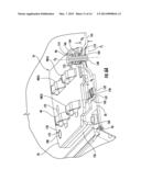 REMOVABLE STRAIN RELIEF BRACKETS FOR SECURING FIBER OPTIC CABLES AND/OR     OPTICAL FIBERS TO FIBER OPTIC EQUIPMENT, AND RELATED ASSEMBLIES AND     METHODS diagram and image