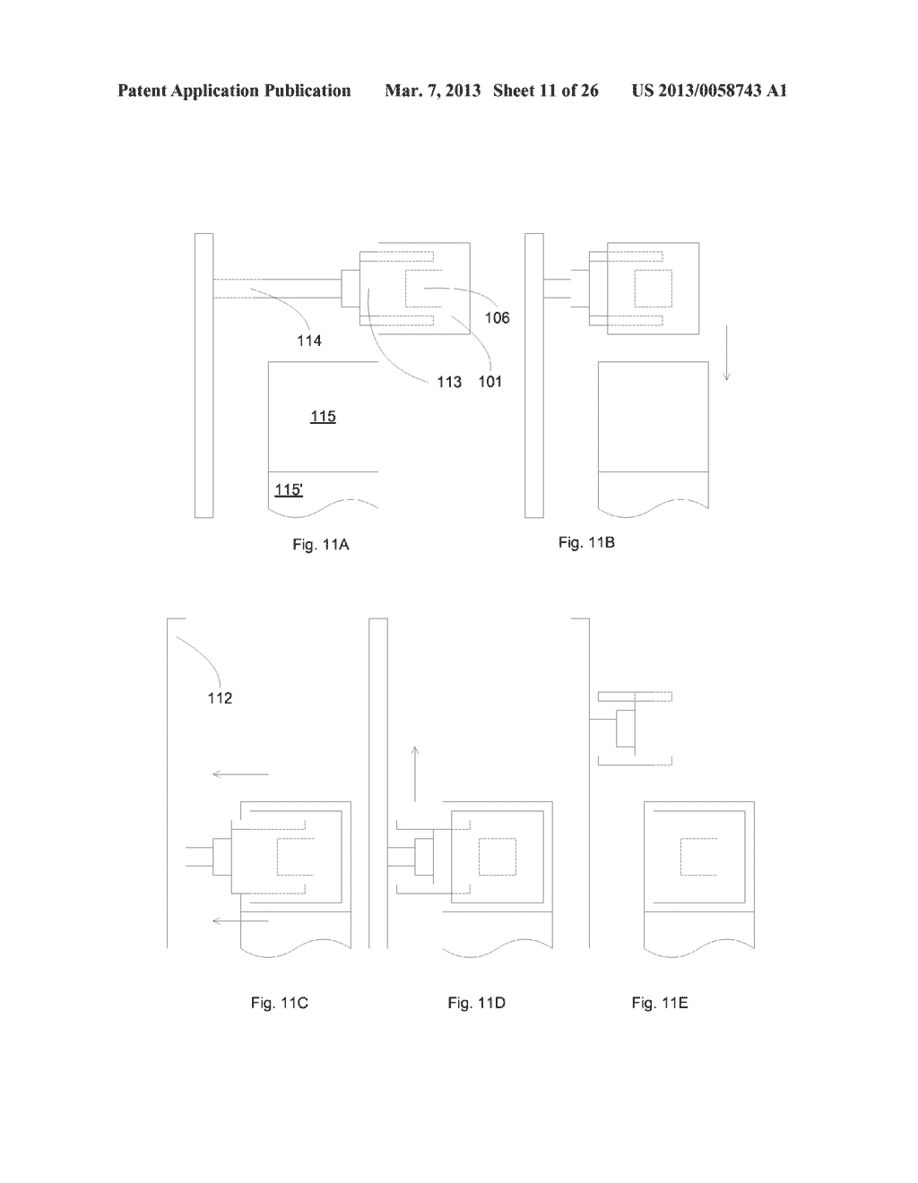 Container storage add-on for bare workpiece stocker - diagram, schematic, and image 12