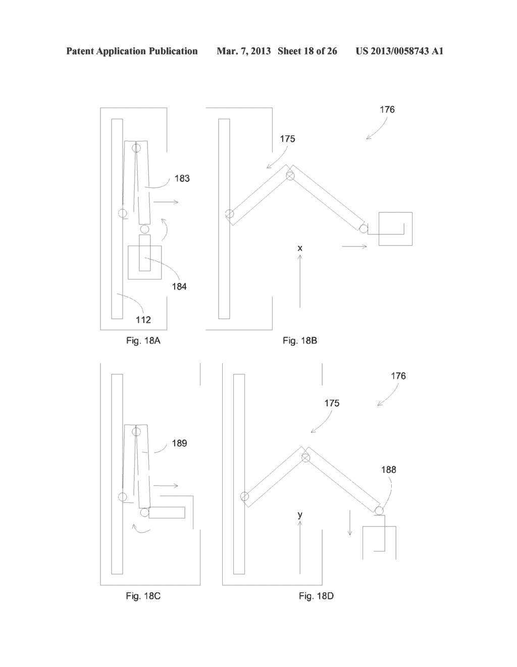 Container storage add-on for bare workpiece stocker - diagram, schematic, and image 19