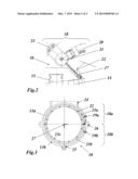 AXIAL COMPRESSOR WITH AN INJECTION DEVICE FOR INJECTING A FLUID diagram and image