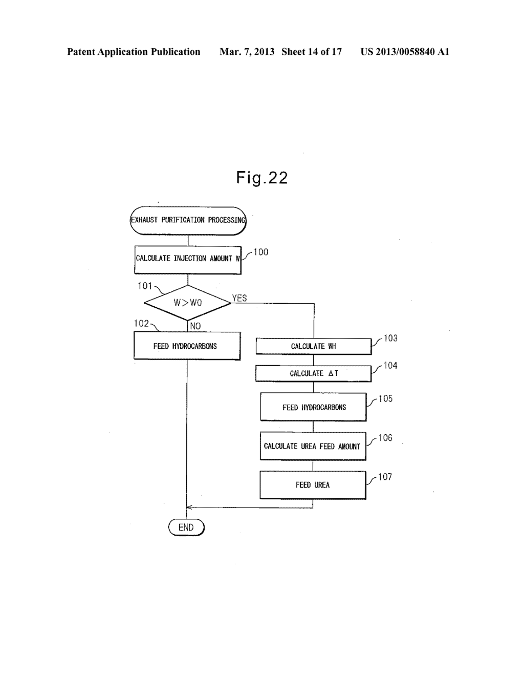 EXHAUST PURIFICATION SYSTEM OF INTERNAL COMBUSTION ENGINE - diagram, schematic, and image 15