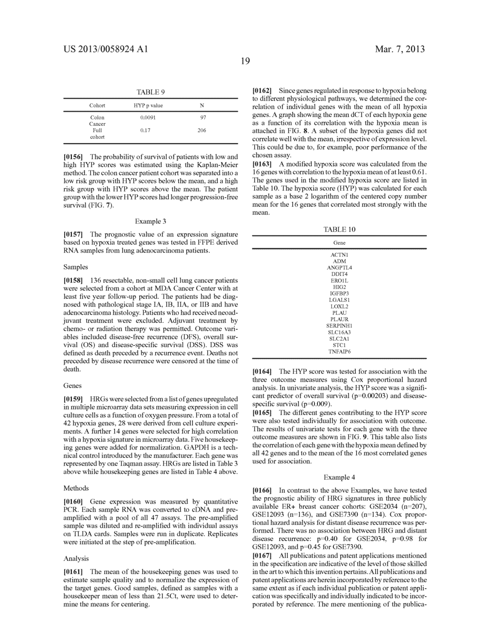 HYPOXIA-RELATED GENE SIGNATURES FOR CANCER CLASSIFICATION - diagram, schematic, and image 29