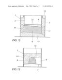 PROCESS FOR THE MANUFACTURE OF A SHAFT BOTTOM diagram and image