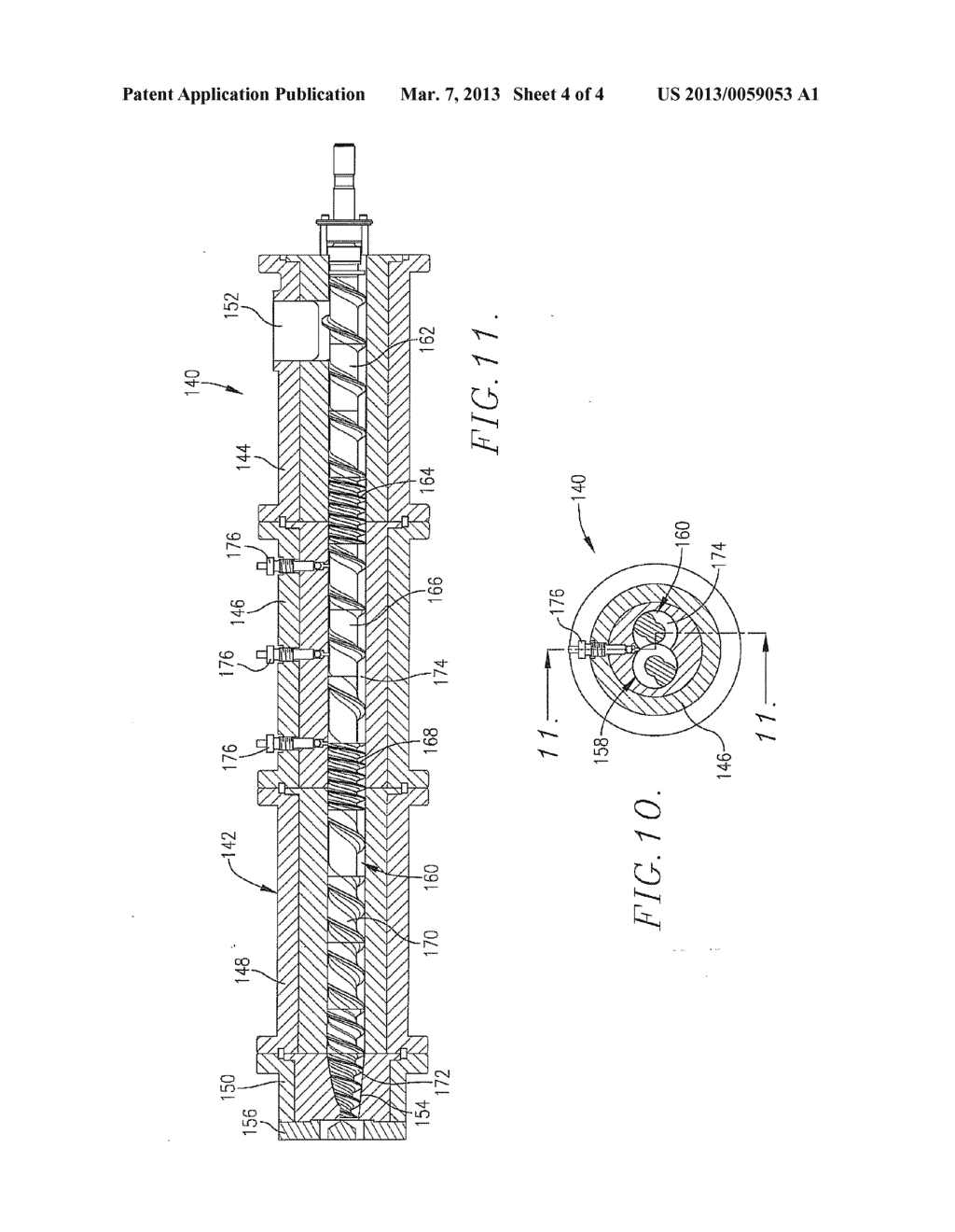 METHOD AND APPARATUS FOR PRODUCING FULLY COOKED EXTRUDATES WITH     SIGNIFICANTLY REDUCED SPECIFIC MECHANICAL ENERGY INPUTS - diagram, schematic, and image 05