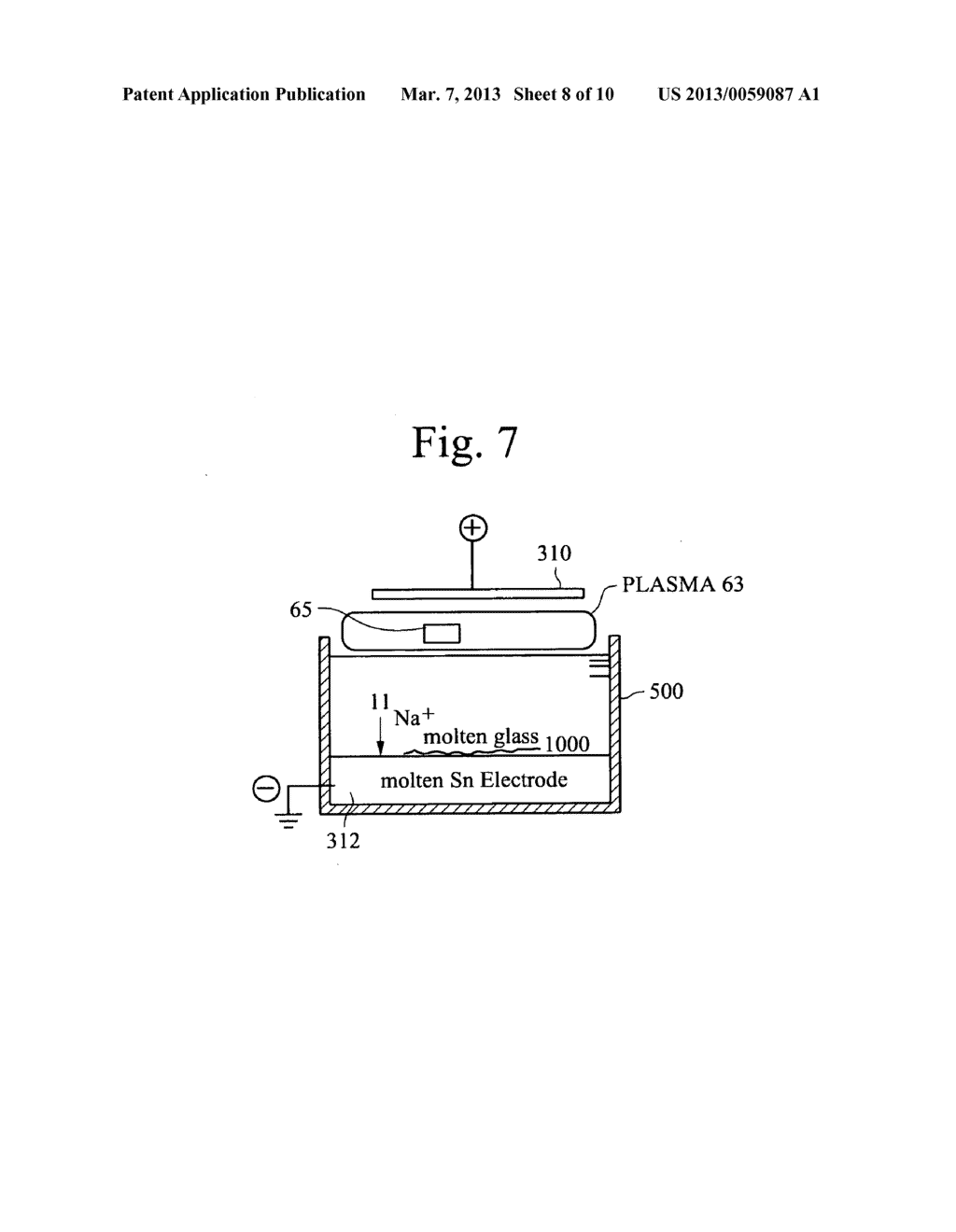 Method of strengthening glass using plasma torches and/or arc jets, and     articles made according to the same - diagram, schematic, and image 09