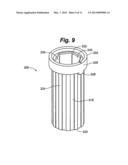 MULTI-POSITIONAL, LOCKING ARTIFICIAL TREE TRUNK diagram and image