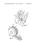 SEPARABLE COMPOSITE LABELING ARTICLES IN SHEET OR ROLL FORM diagram and image