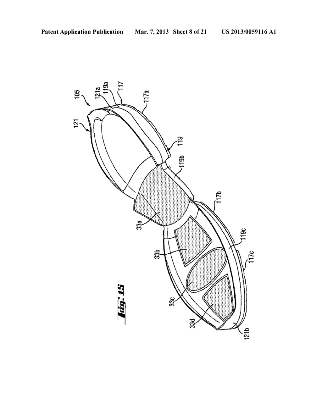 Shoe-Reinforcement Material and Barrier Unit, Composite Shoe Sole, and     Footwear Constituted Thereof - diagram, schematic, and image 09