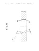 CUP-SHAPED MEMBER INCLUDING INNER PERIPHERAL CORRUGATED PORTION AND     MANUFACTURING METHOD AND MANUFACTURING APPARATUS FOR THE SAME diagram and image